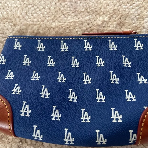 Dooney & Bourke Los Angeles Dodgers Cosmetic Pouch - Picture 6 of 8